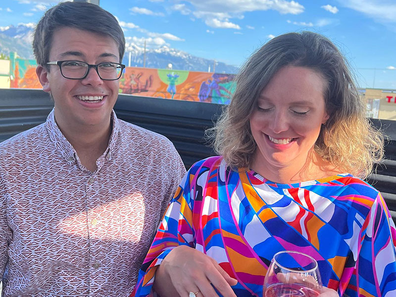 Outside Rooftop Bar on 25th